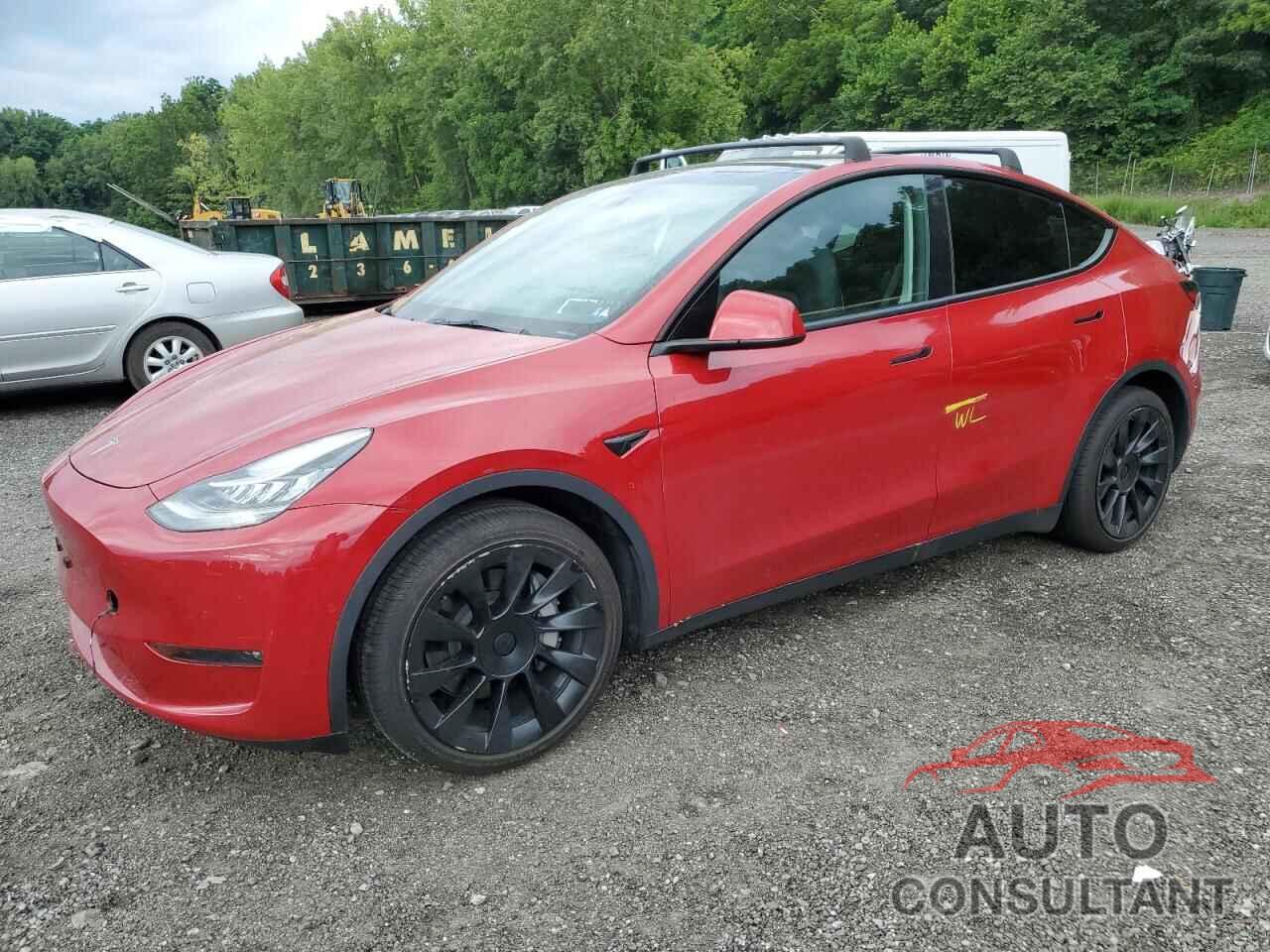 TESLA MODEL Y 2022 - 7SAYGDEE4NF436422