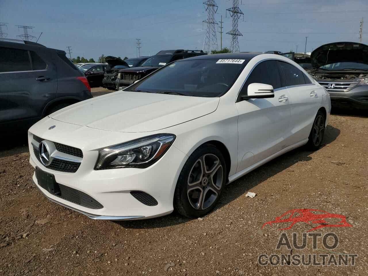 MERCEDES-BENZ CLA-CLASS 2018 - WDDSJ4GB7JN637725