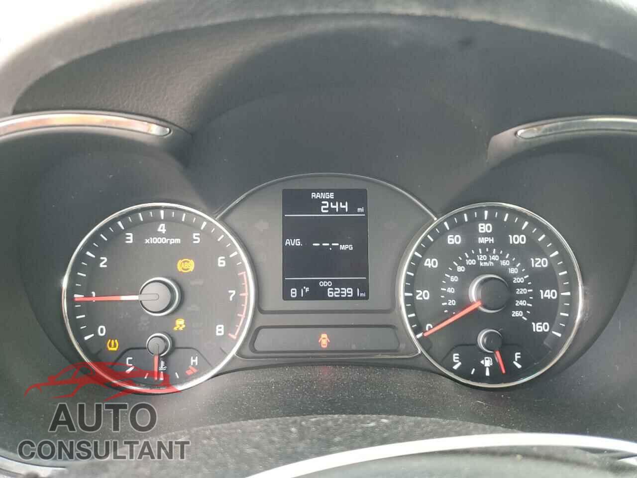 KIA FORTE 2017 - 3KPFK4A74HE098427