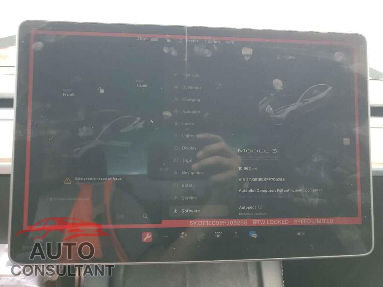TESLA MODEL 3 2023 - 5YJ3E1EC9PF709268