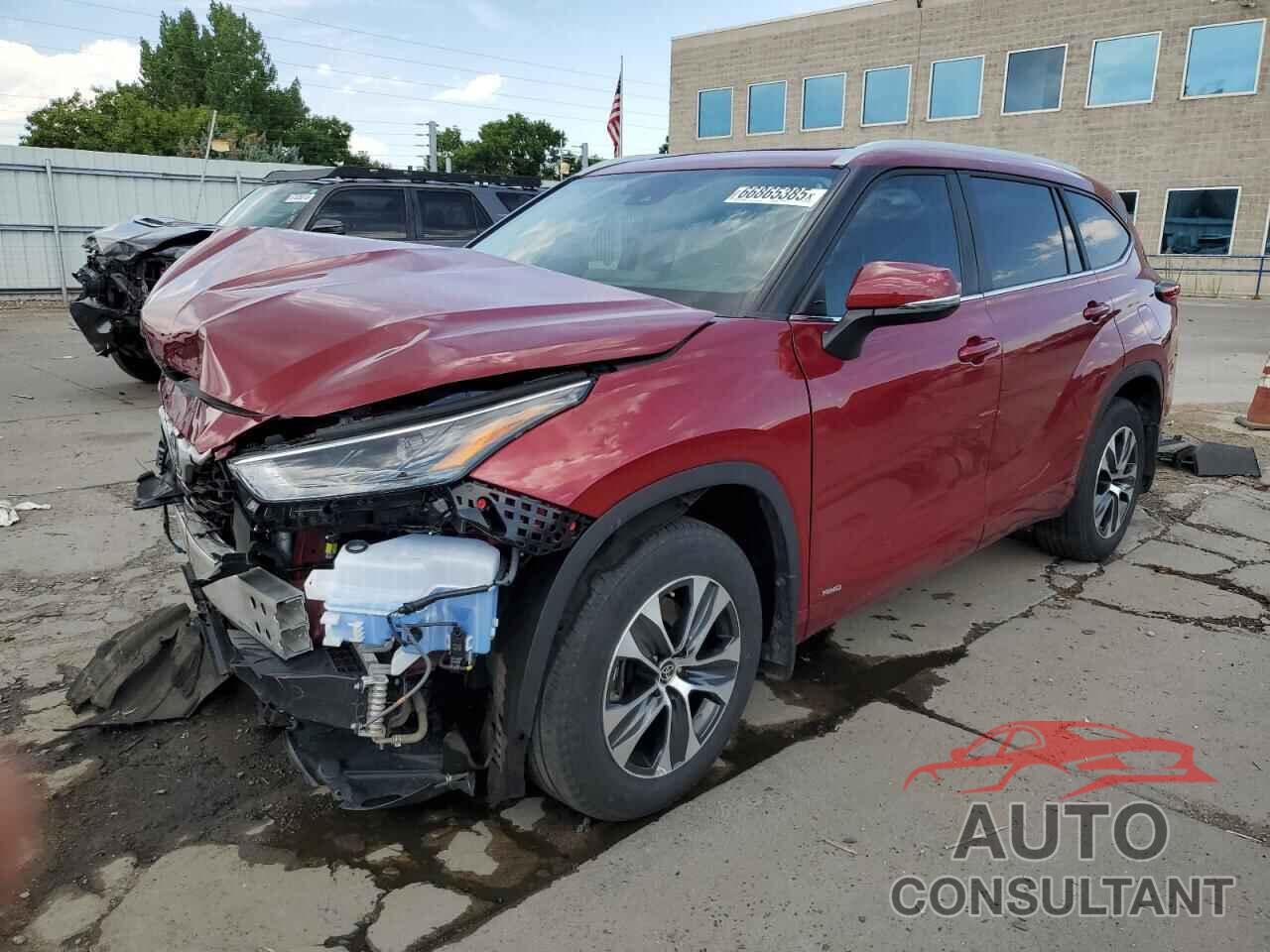 TOYOTA HIGHLANDER 2023 - 5TDKBRCH4PS116351