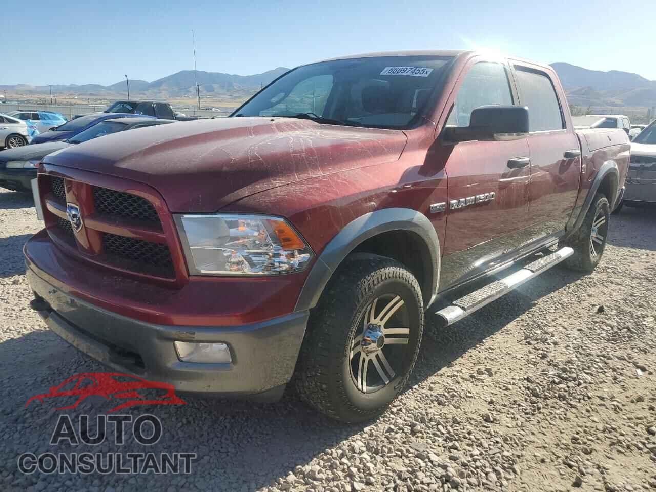 DODGE RAM 1500 2012 - 1C6RD7LT1CS171365