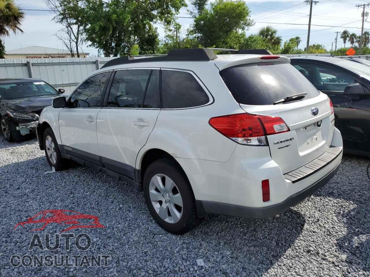 SUBARU OUTBACK 2011 - 4S4BRBCC4B3382448