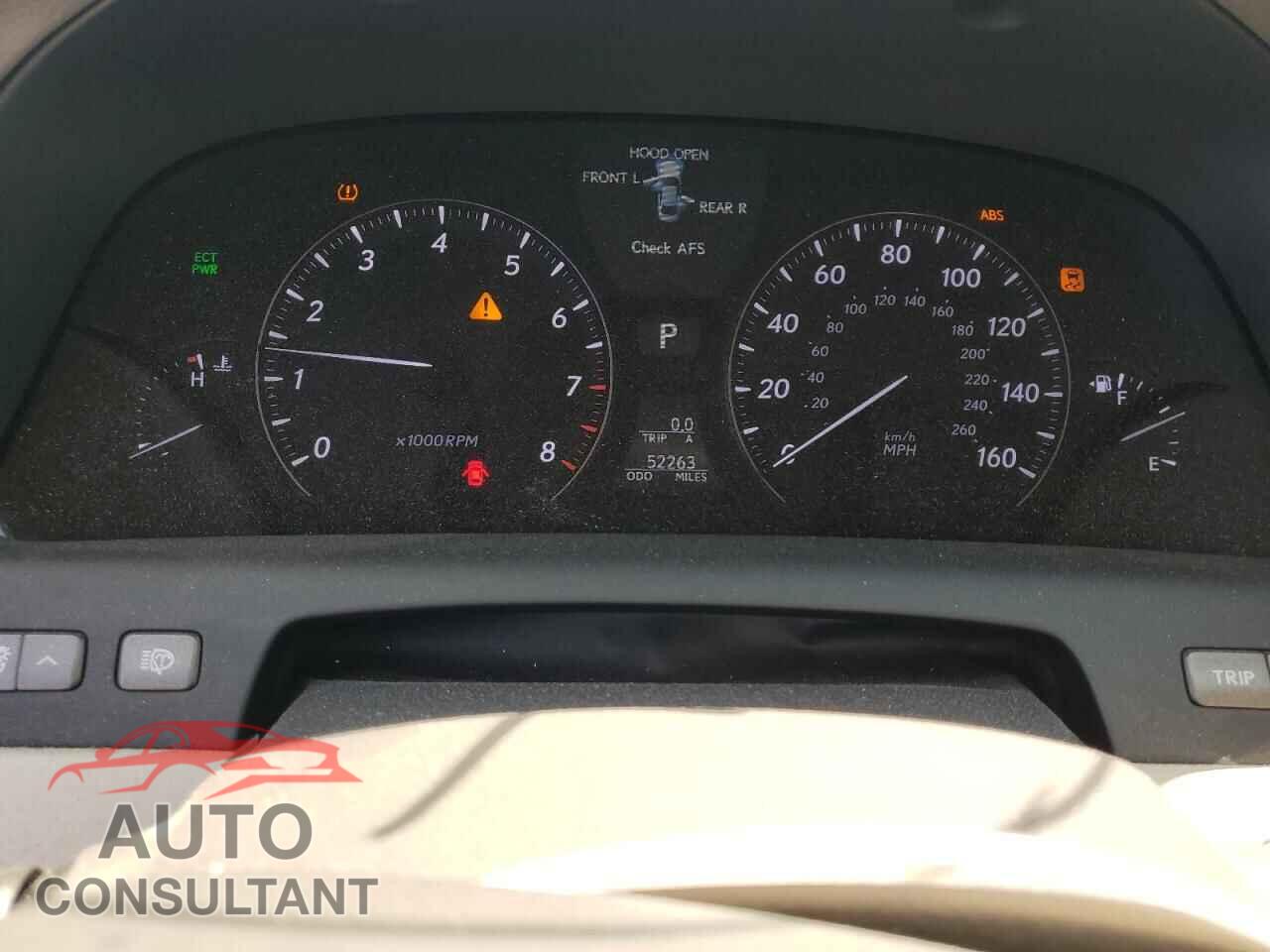 LEXUS LS460 2012 - JTHCL5EF1C5013215