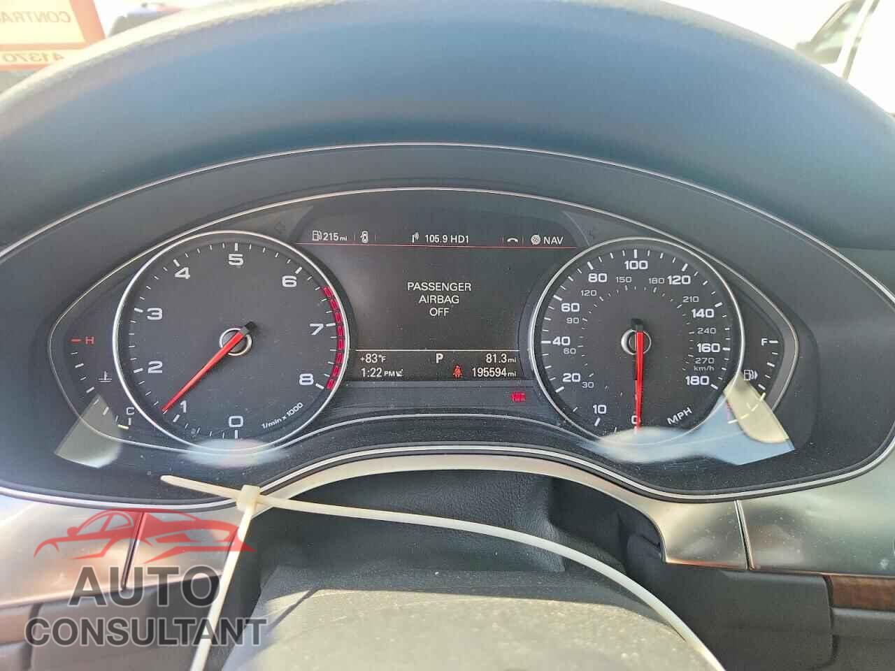 AUDI A6 2013 - WAUHGAFC0DN015075