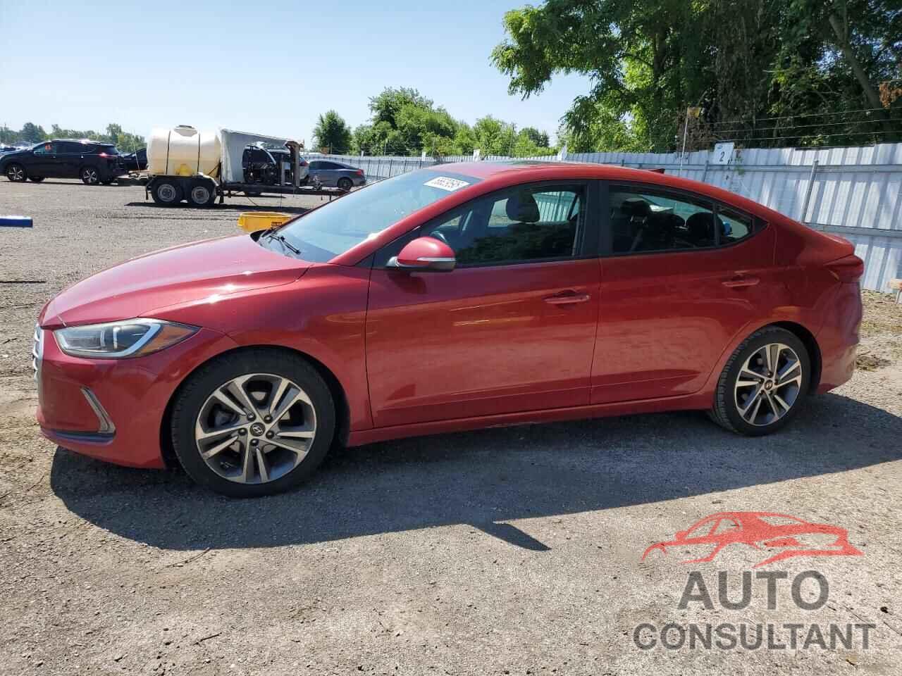 HYUNDAI ELANTRA 2017 - KMHD84LF8HU119822