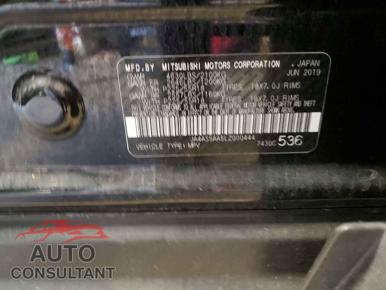 MITSUBISHI ECLIPSE 2020 - JA4AS5AA5LZ000444