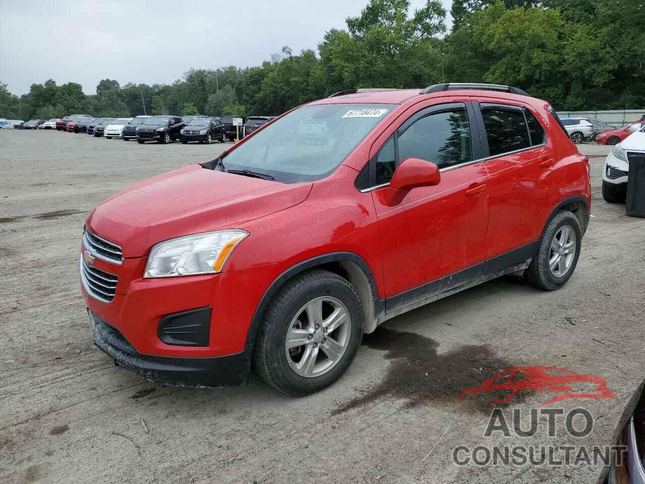 CHEVROLET TRAX 2016 - KL7CJLSB1GB709686