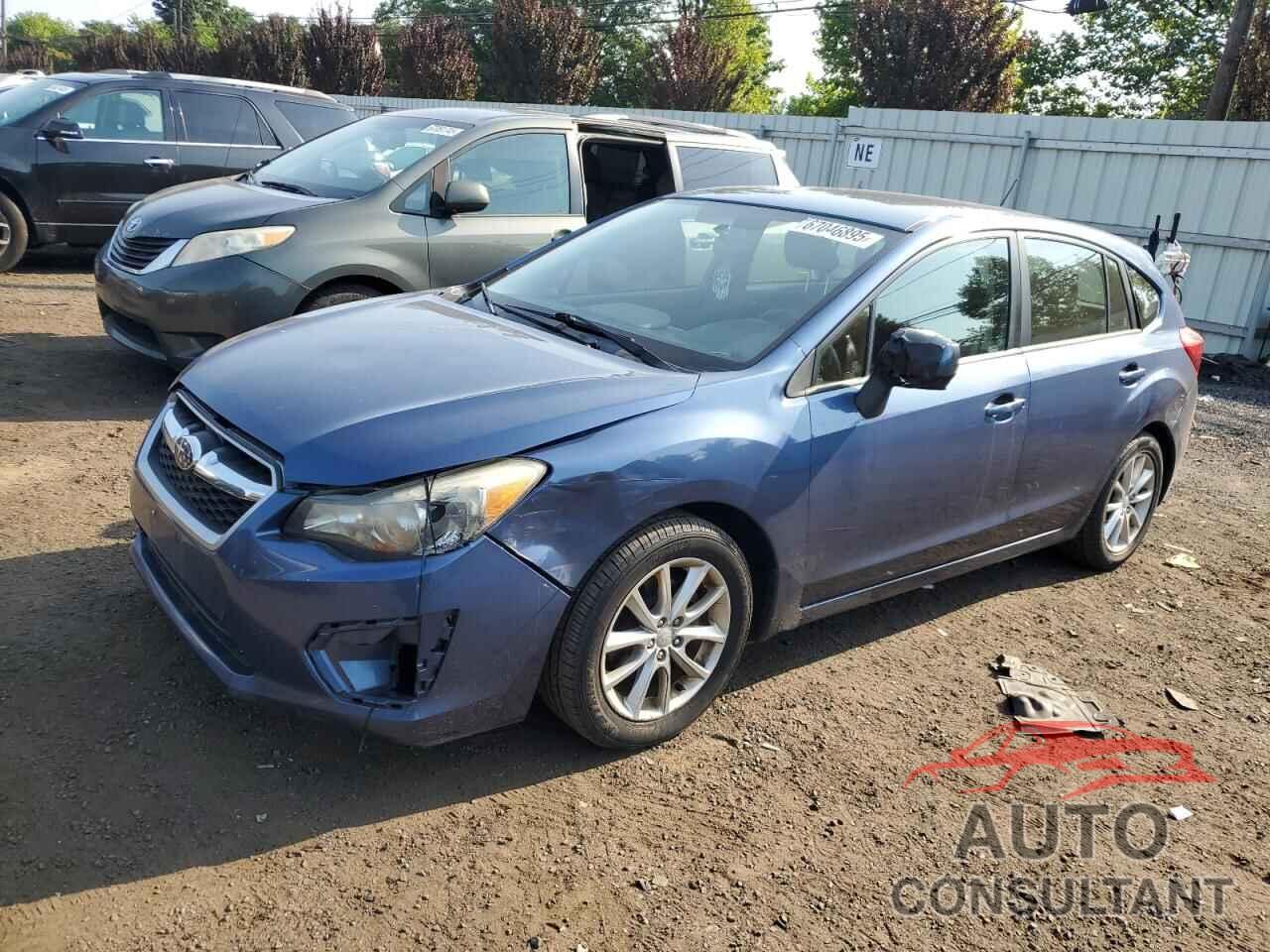 SUBARU IMPREZA 2013 - JF1GPAC6XDH205709