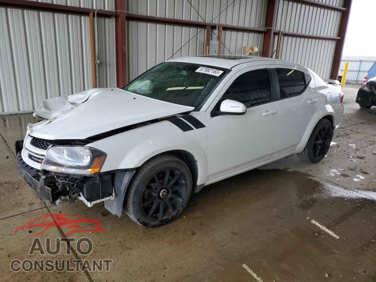 DODGE AVENGER 2013 - 1C3CDZBG2DN508337