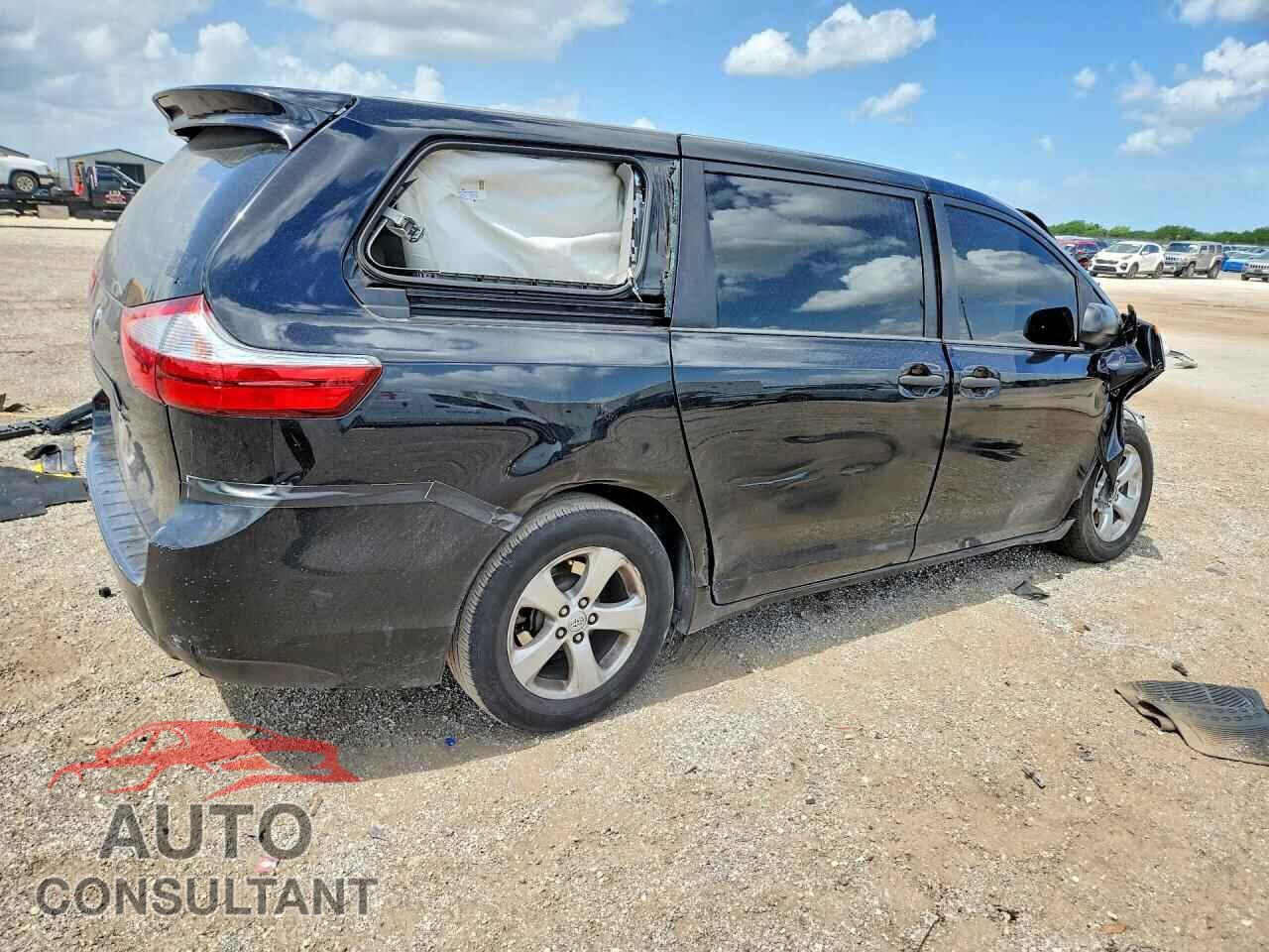 TOYOTA SIENNA 2017 - 5TDZZ3DC7HS824251