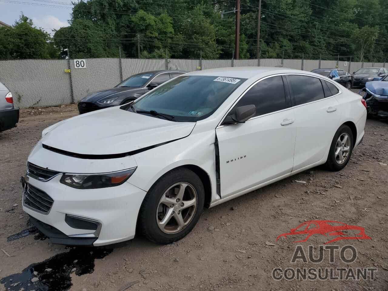 CHEVROLET MALIBU 2017 - 1G1ZC5ST6HF141269
