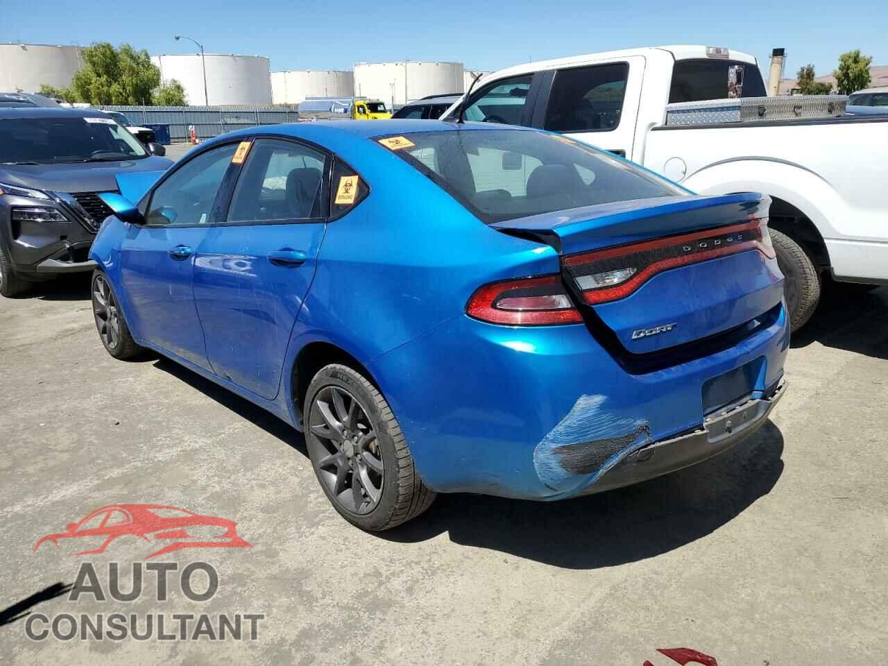 DODGE DART 2016 - 1C3CDFAA8GD606665
