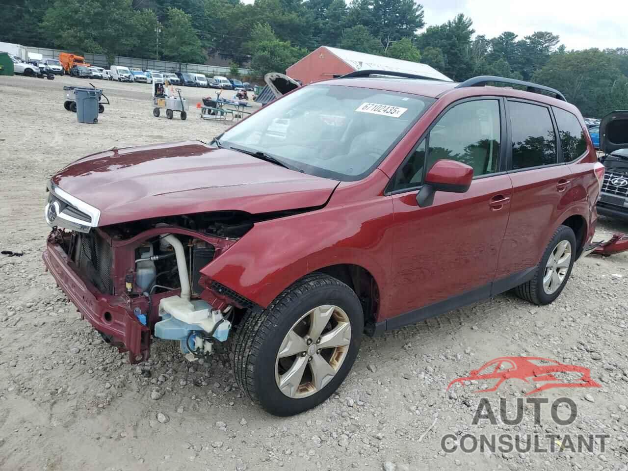 SUBARU FORESTER 2016 - JF2SJADC9GH449528