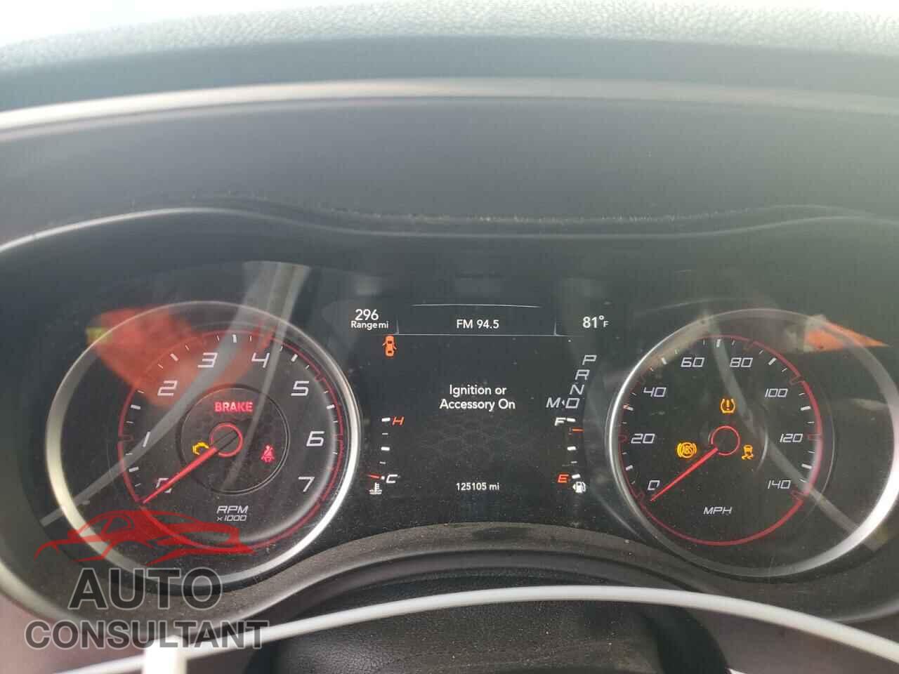 DODGE CHARGER 2019 - 2C3CDXBG3KH656863