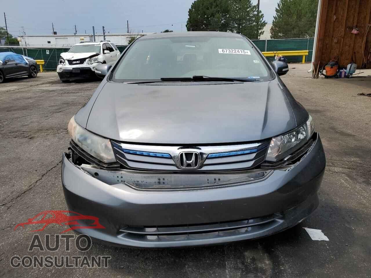 HONDA CIVIC 2012 - JHMFB4F27CS007152