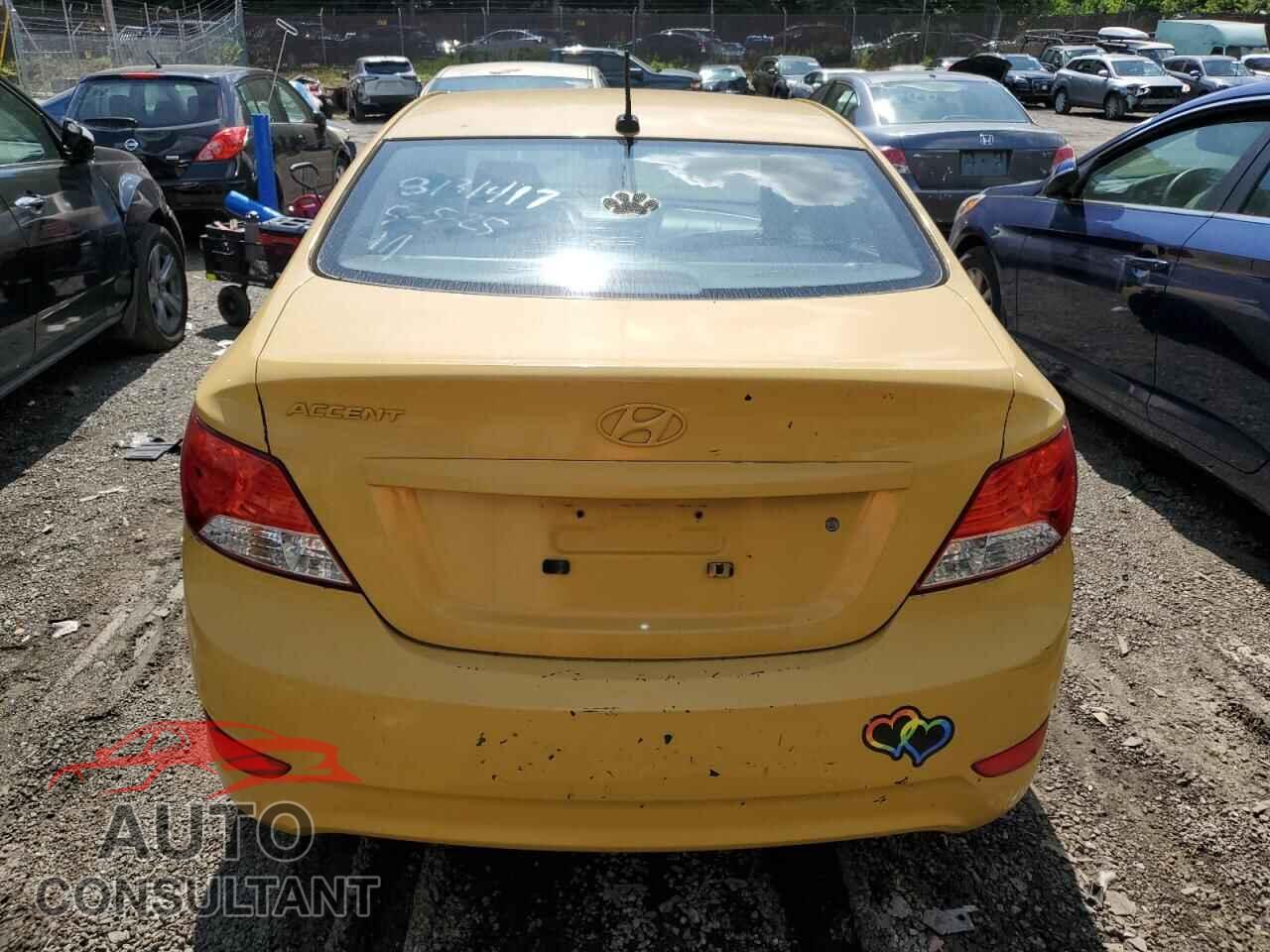HYUNDAI ACCENT 2012 - KMHCT4AE5CU189839