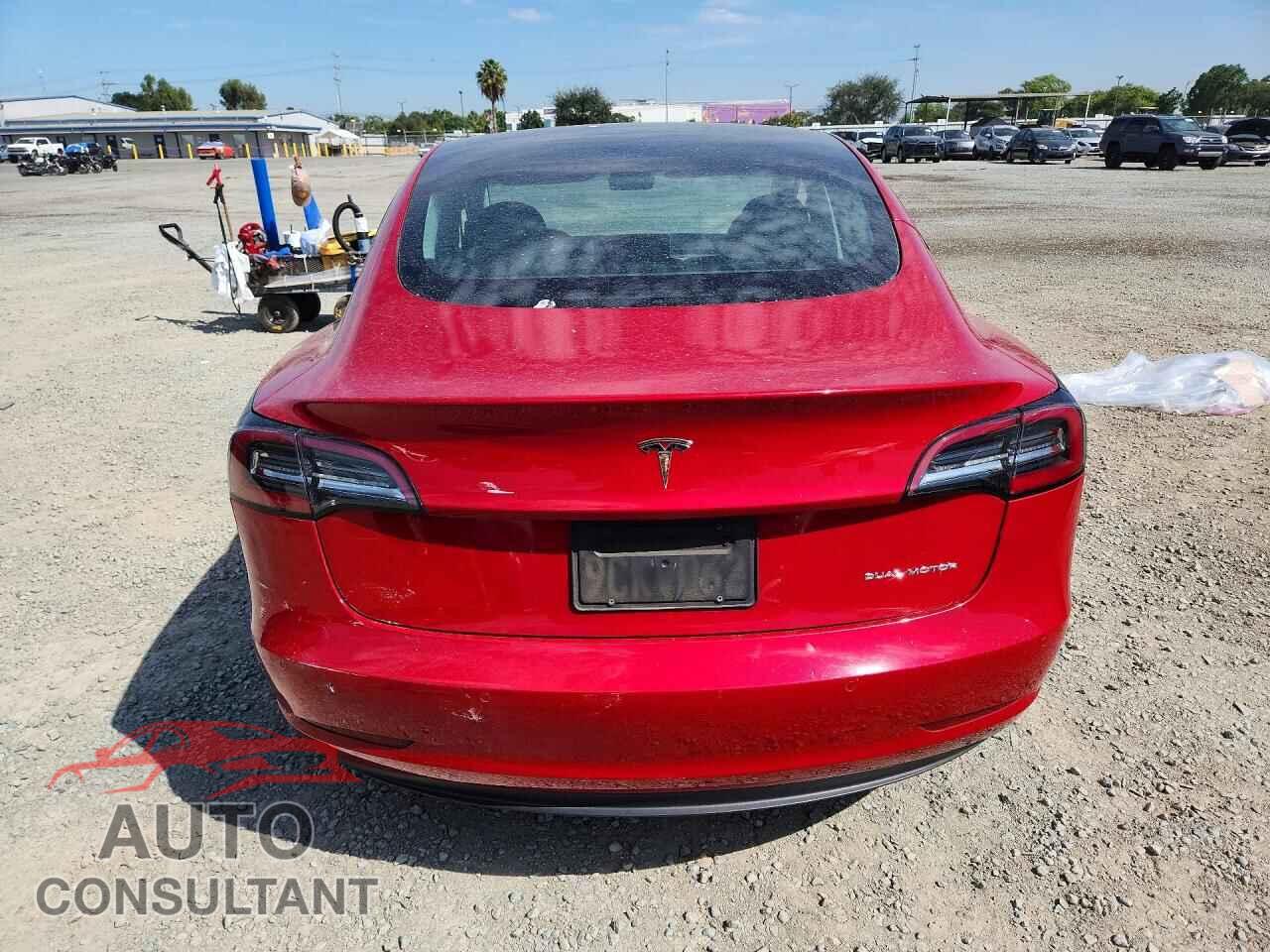 TESLA MODEL 3 2022 - 5YJ3E1EB6NF317899