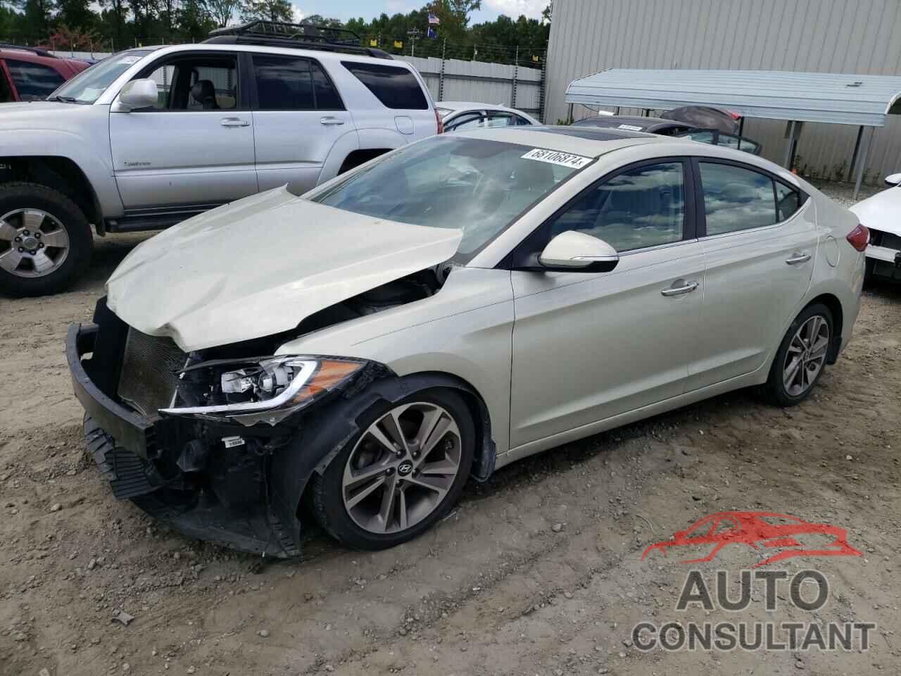 HYUNDAI ELANTRA 2017 - 5NPD84LF8HH208773