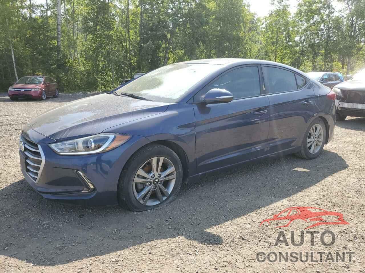 HYUNDAI ELANTRA 2018 - KMHD84LF4JU605050