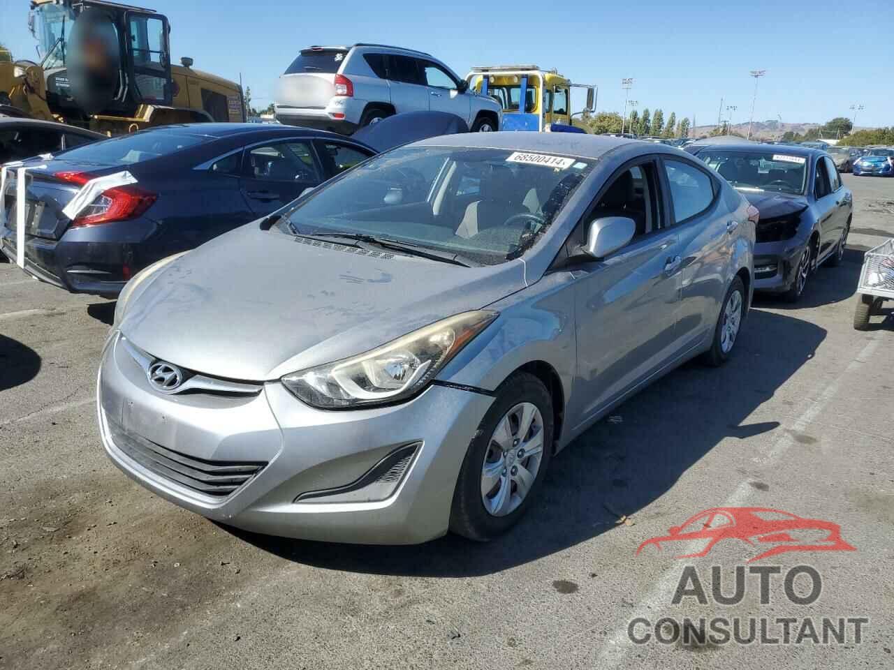 HYUNDAI ELANTRA 2016 - KMHDH4AE0GU483273