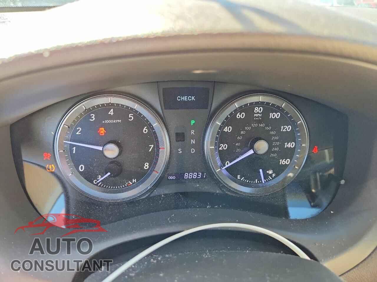 LEXUS ES350 2011 - JTHBK1EG2B2433954