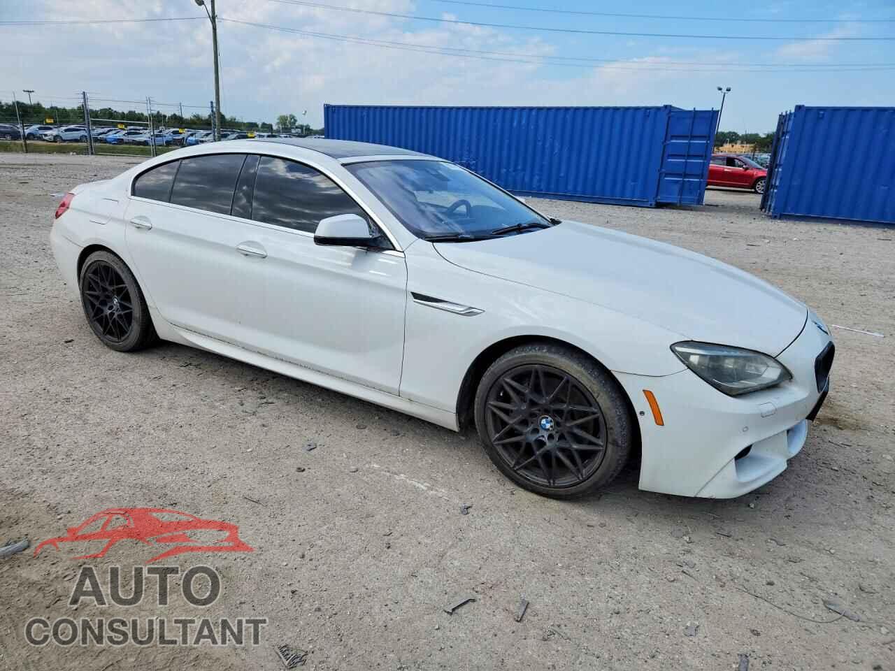 BMW 6 SERIES 2013 - WBA6B4C54DDG67705