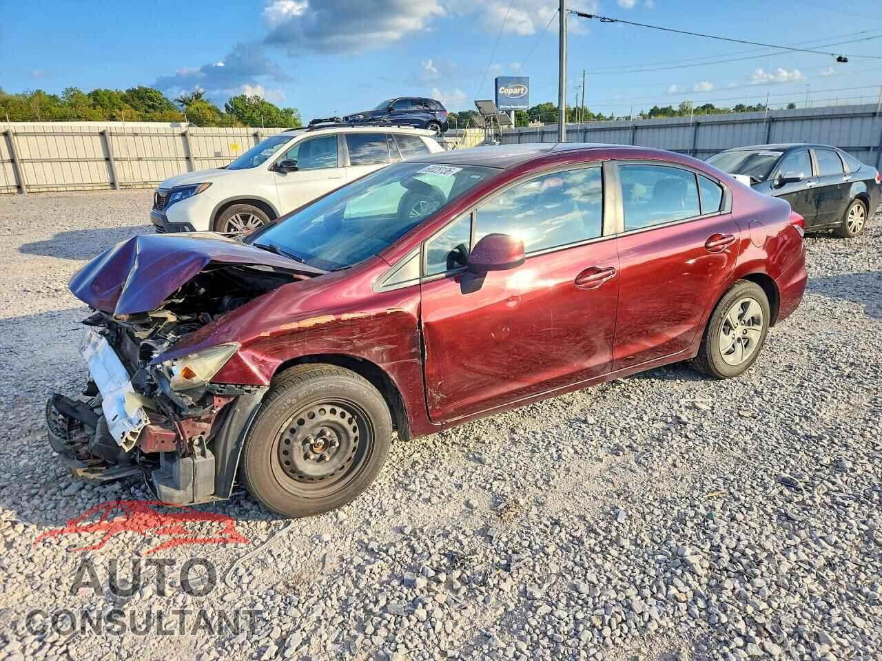 HONDA CIVIC 2013 - 19XFB2F52DE060779