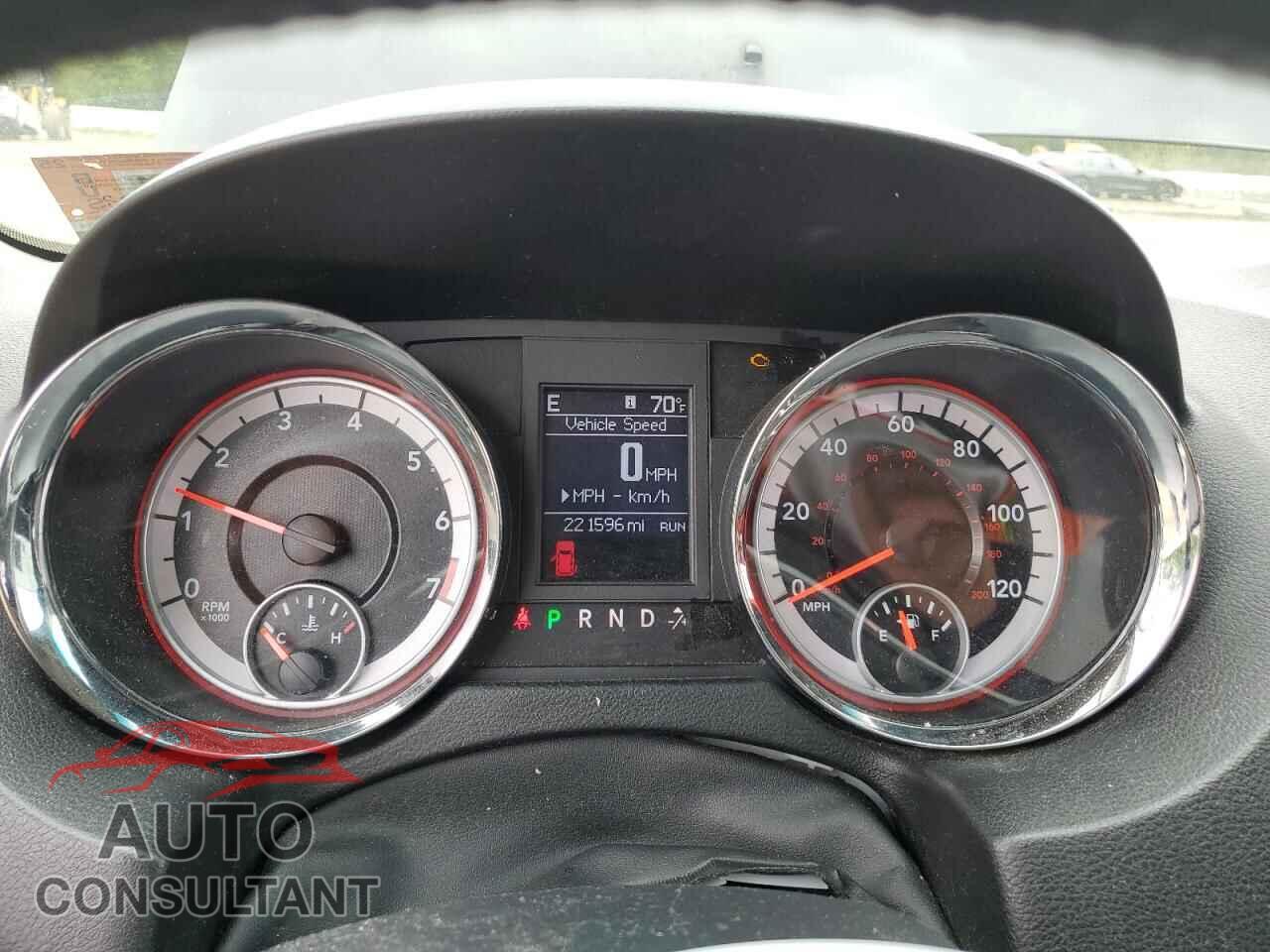 DODGE CARAVAN 2012 - 2C4RDGDG6CR307114