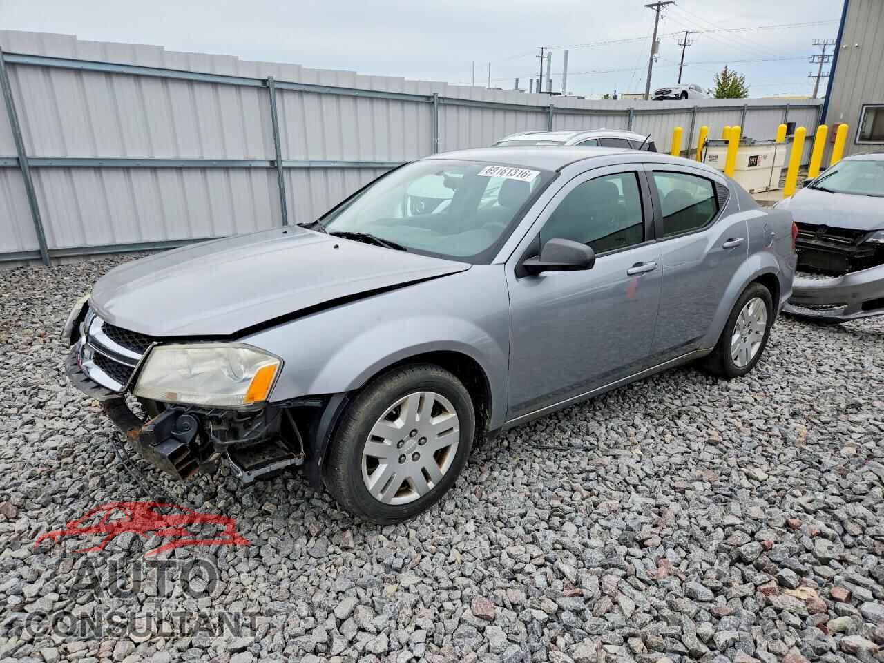DODGE AVENGER 2013 - 1C3CDZAB3DN725031