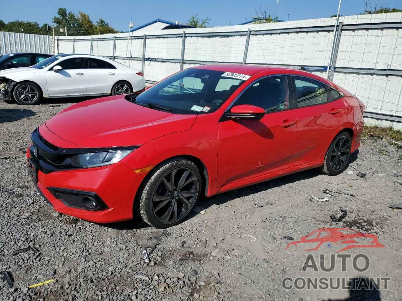 HONDA CIVIC 2019 - 2HGFC2F87KH545543