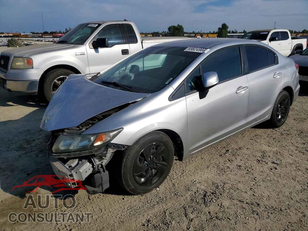 HONDA CIVIC 2013 - 19XFB2F53DE290637