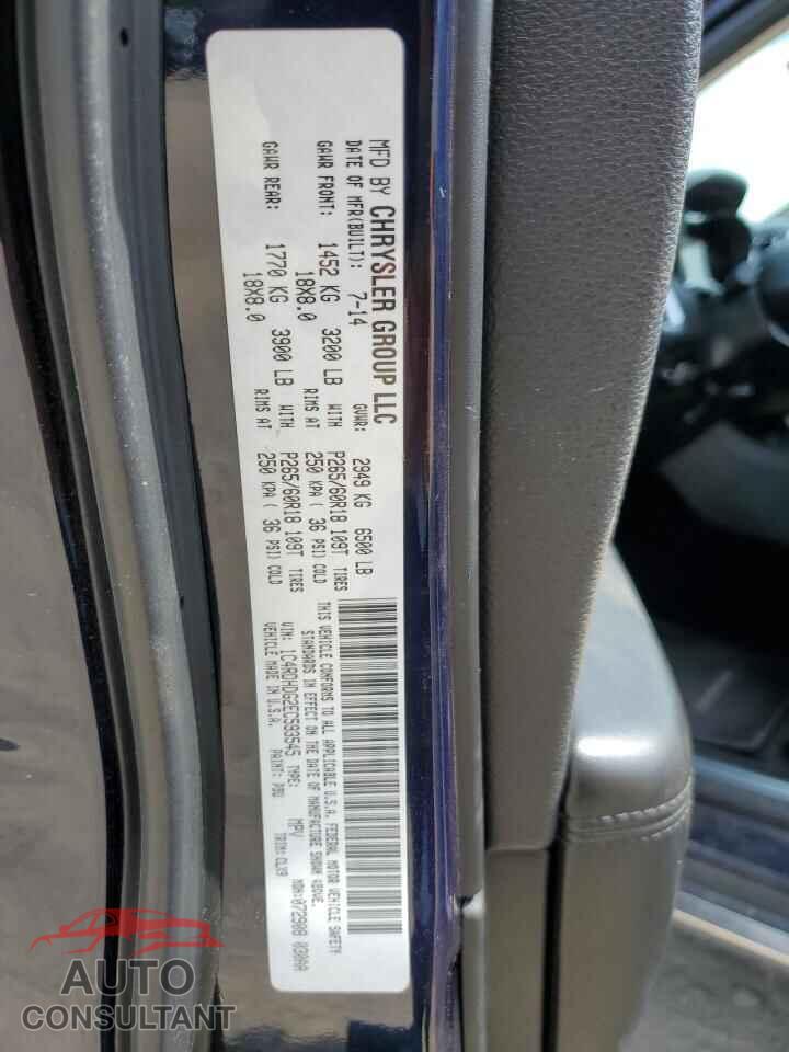 DODGE DURANGO 2014 - 1C4RDHDG2EC593545