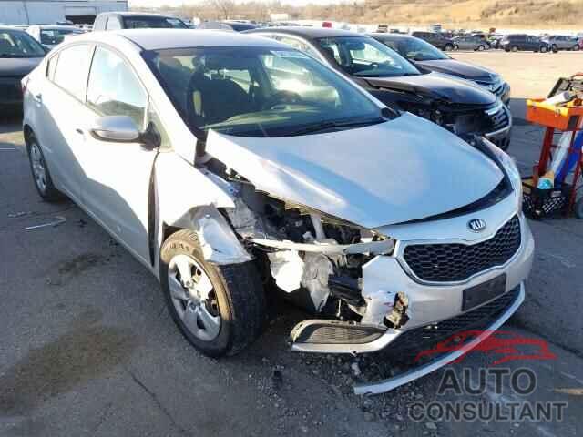 KIA FORTE 2016 - KNAFX4A69G5555992