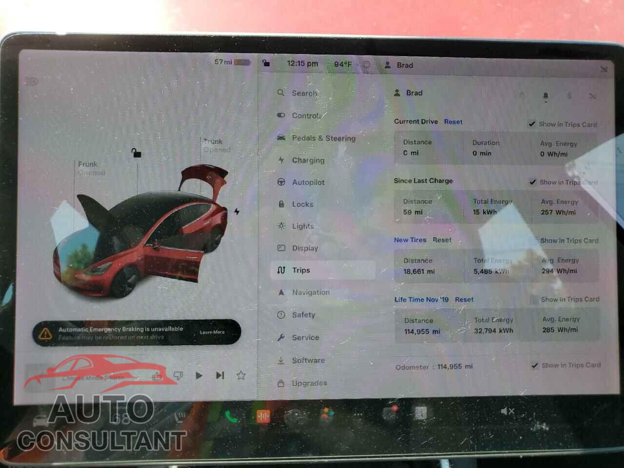 TESLA MODEL 3 2020 - 5YJ3E1EC8LF586508