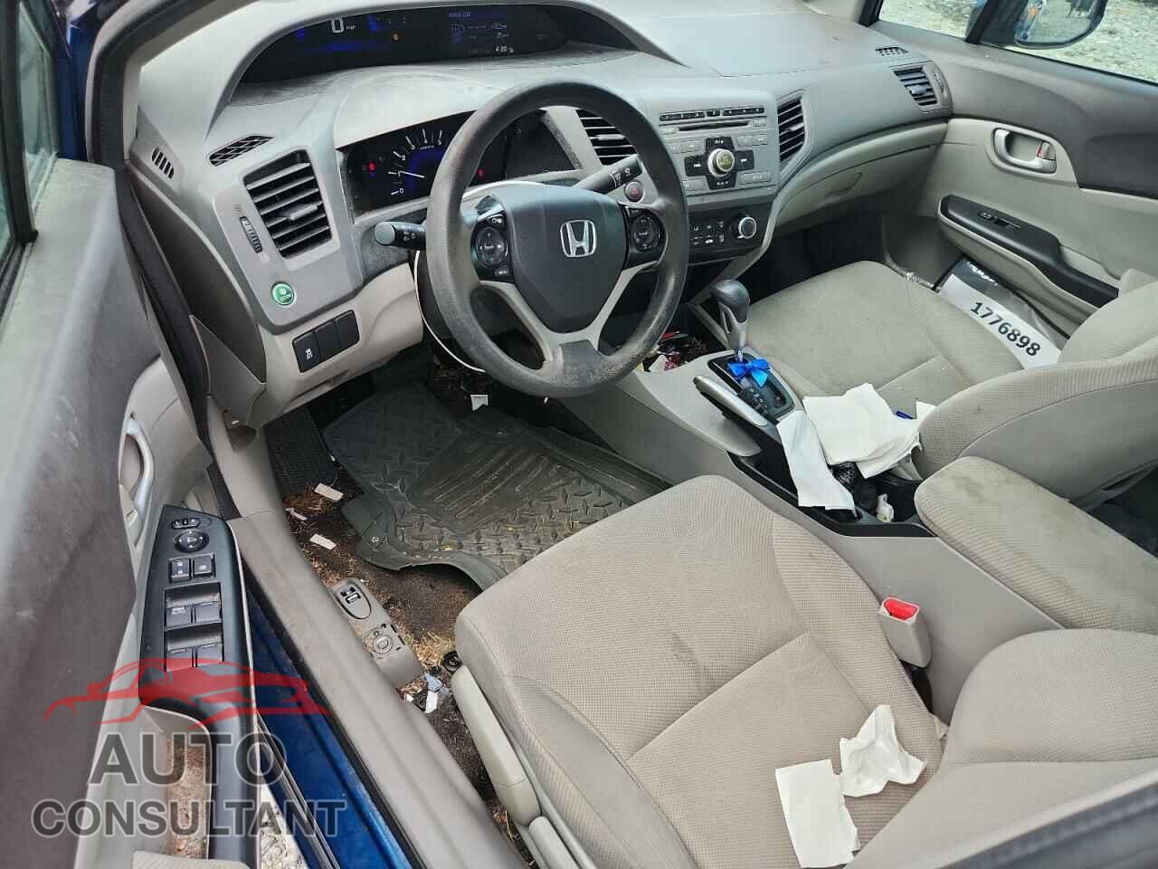 HONDA CIVIC 2012 - 2HGFB2F57CH576012