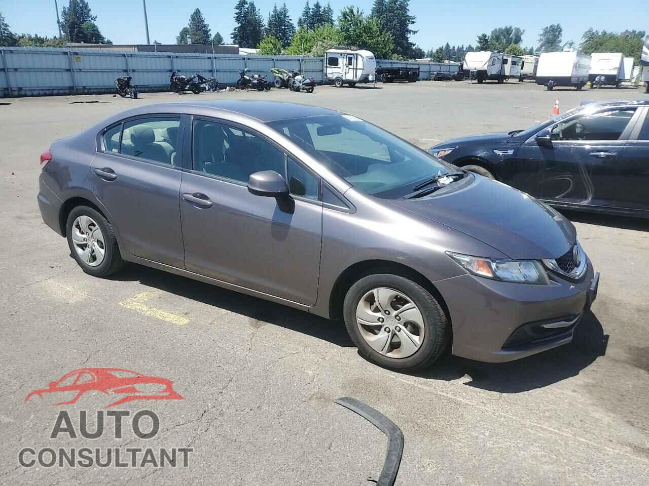 HONDA CIVIC 2013 - 19XFB2F54DE226509