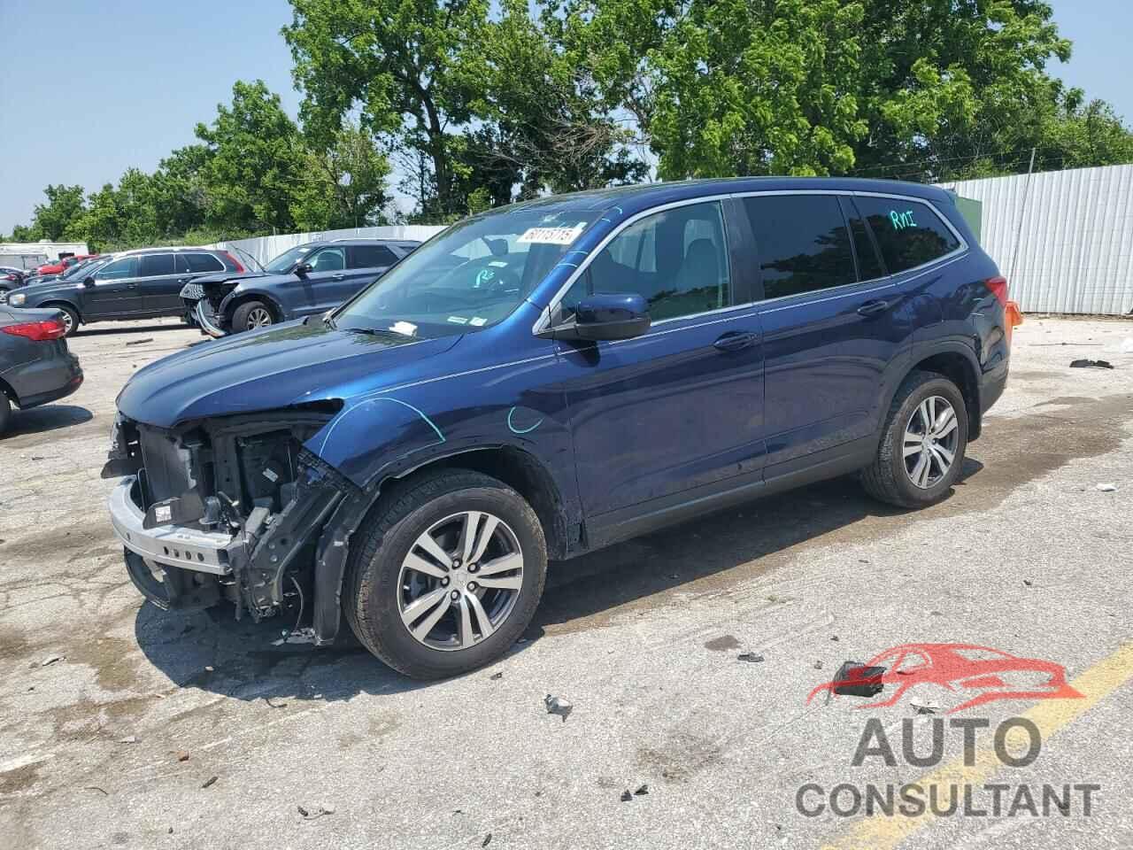 HONDA PILOT 2017 - 5FNYF6H53HB069542