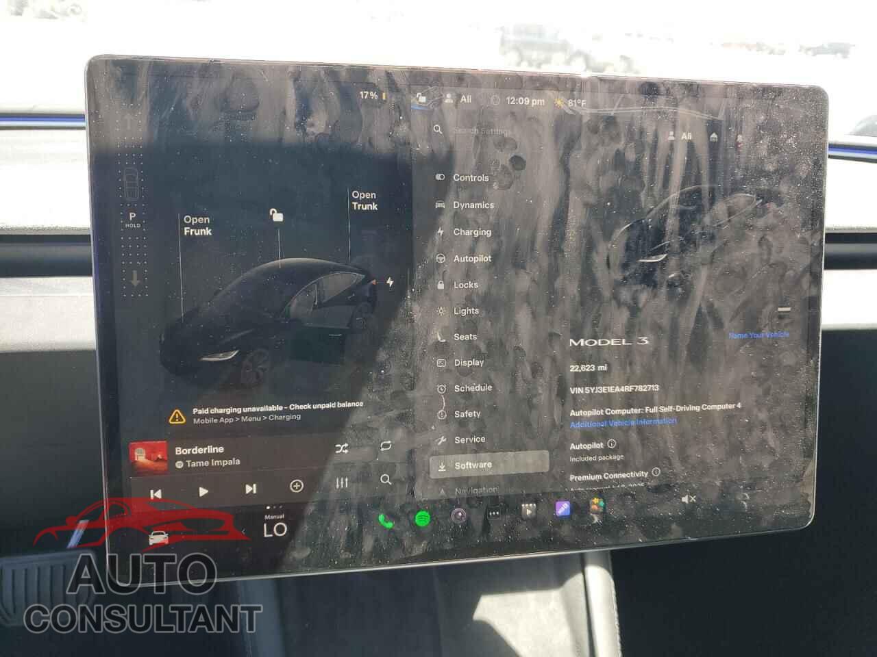 TESLA MODEL 3 2024 - 5YJ3E1EA4RF782713