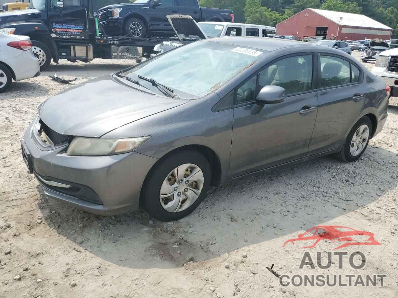 HONDA CIVIC 2013 - 2HGFB2F56DH541964