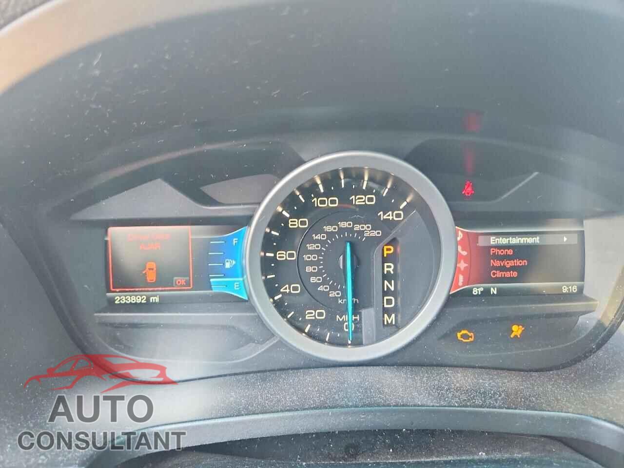 FORD EXPLORER 2012 - 1FMHK8F84CGA99826