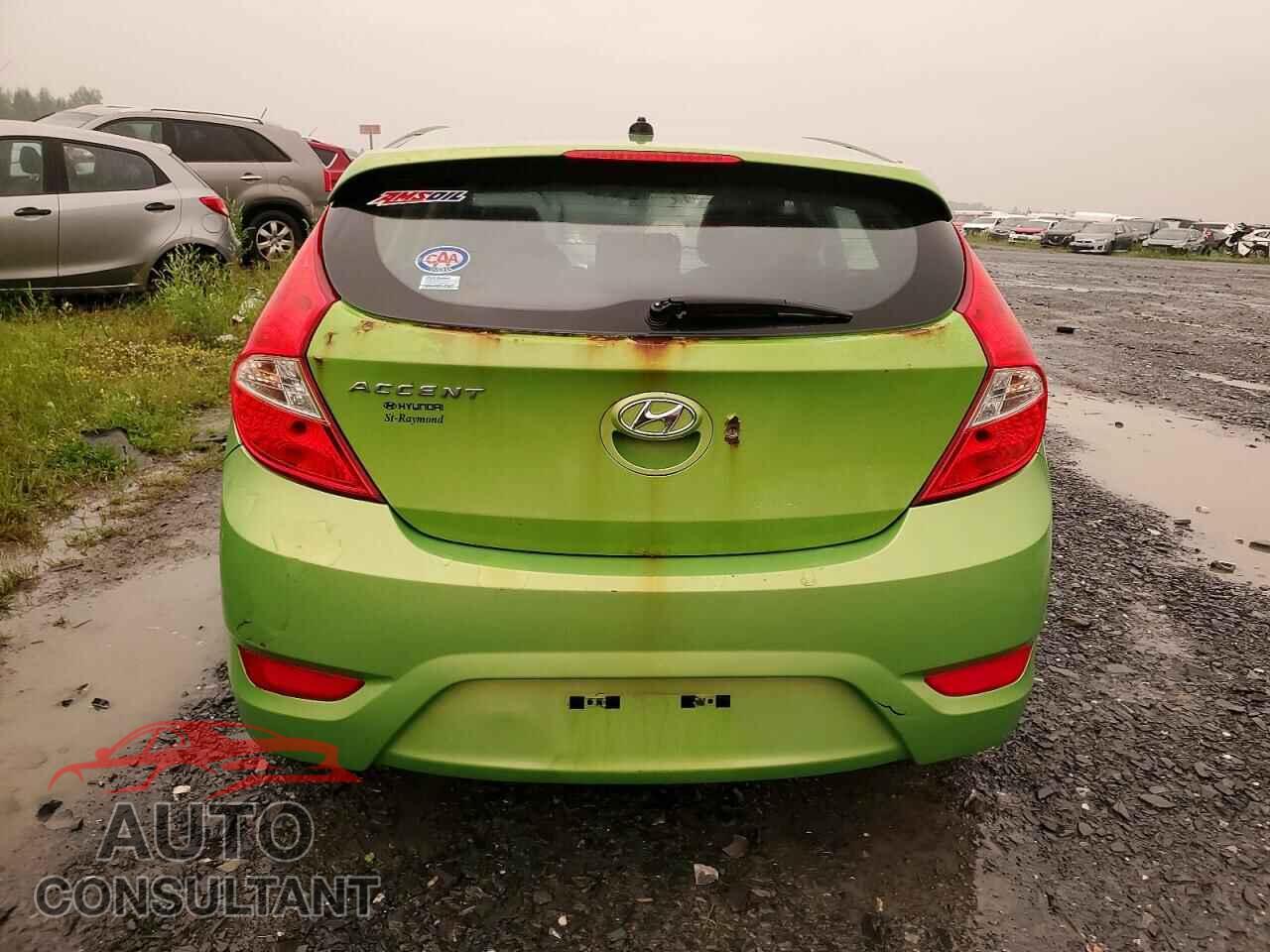 HYUNDAI ACCENT 2012 - KMHCT5AE2CU044862