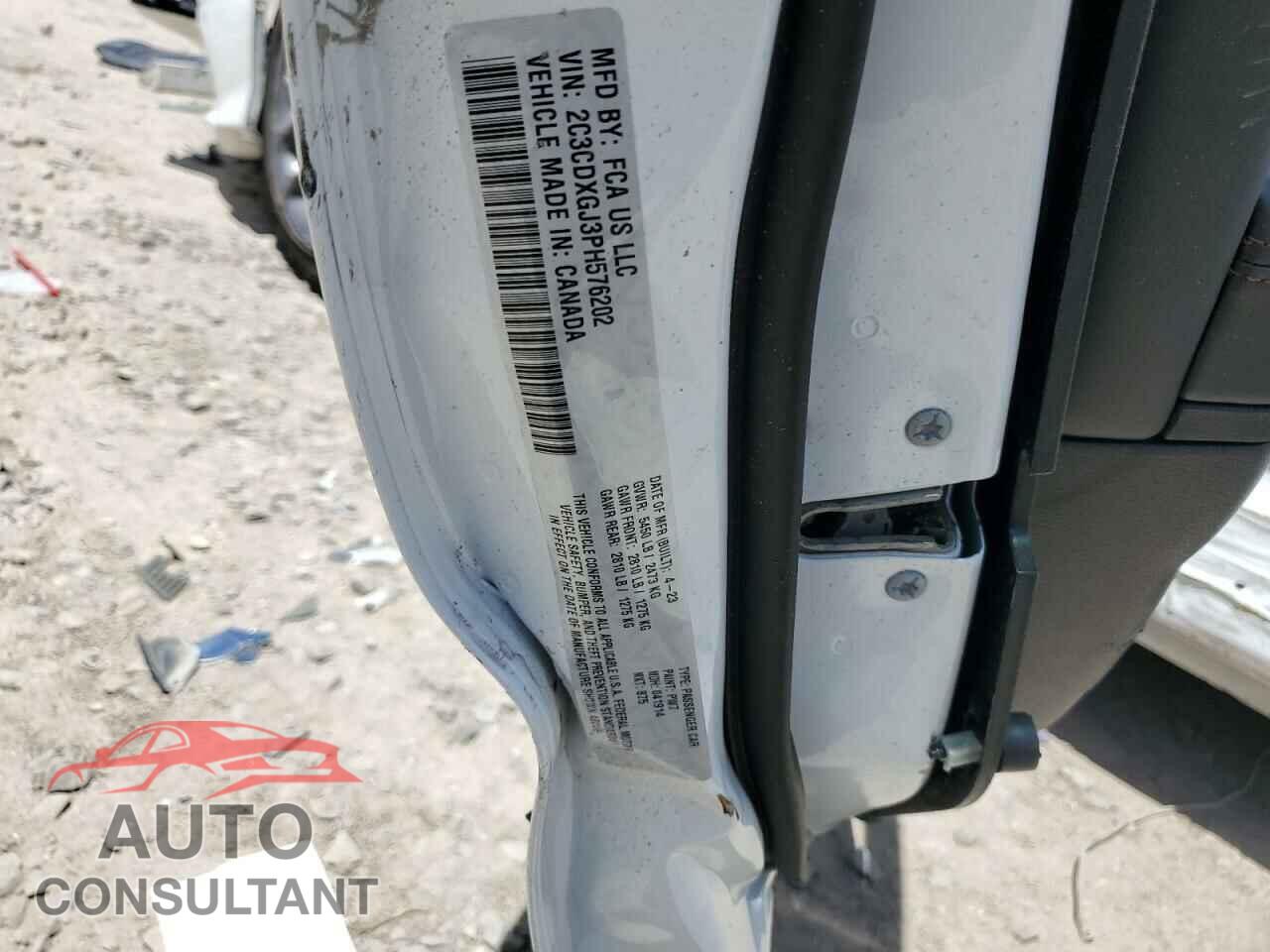 DODGE CHARGER 2023 - 2C3CDXGJ3PH576202