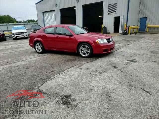 DODGE AVENGER 2013 - 1C3CDZAG9DN587345