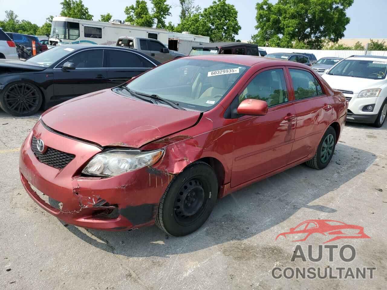 TOYOTA COROLLA 2010 - 1NXBU4EE8AZ180651