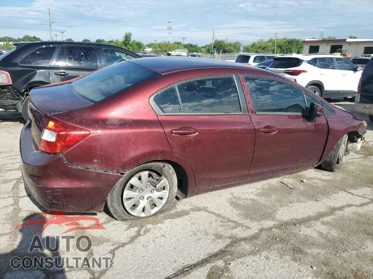 HONDA CIVIC 2012 - 19XFB2F50CE032719