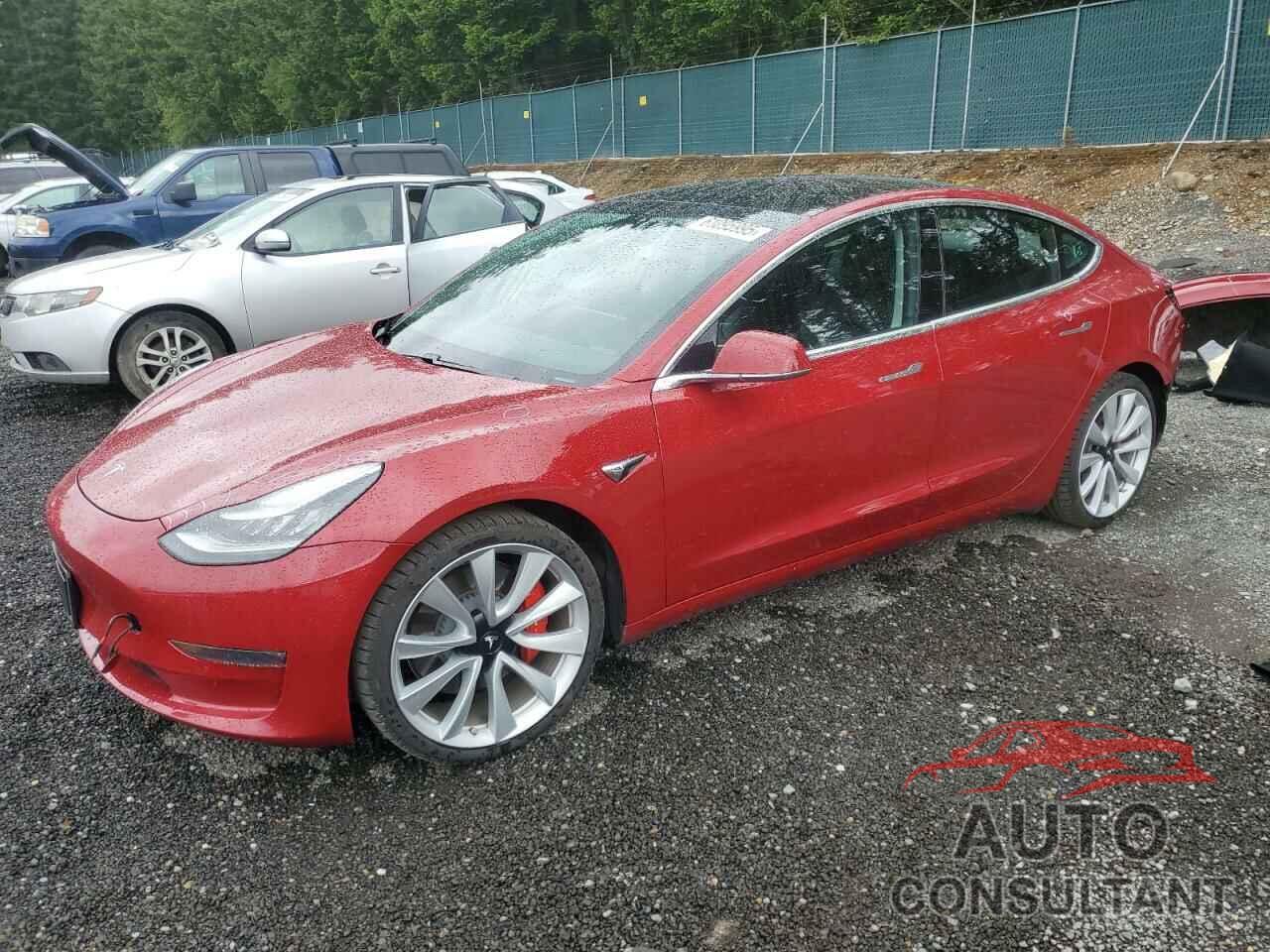 TESLA MODEL 3 2019 - 5YJ3E1EBXKF447115