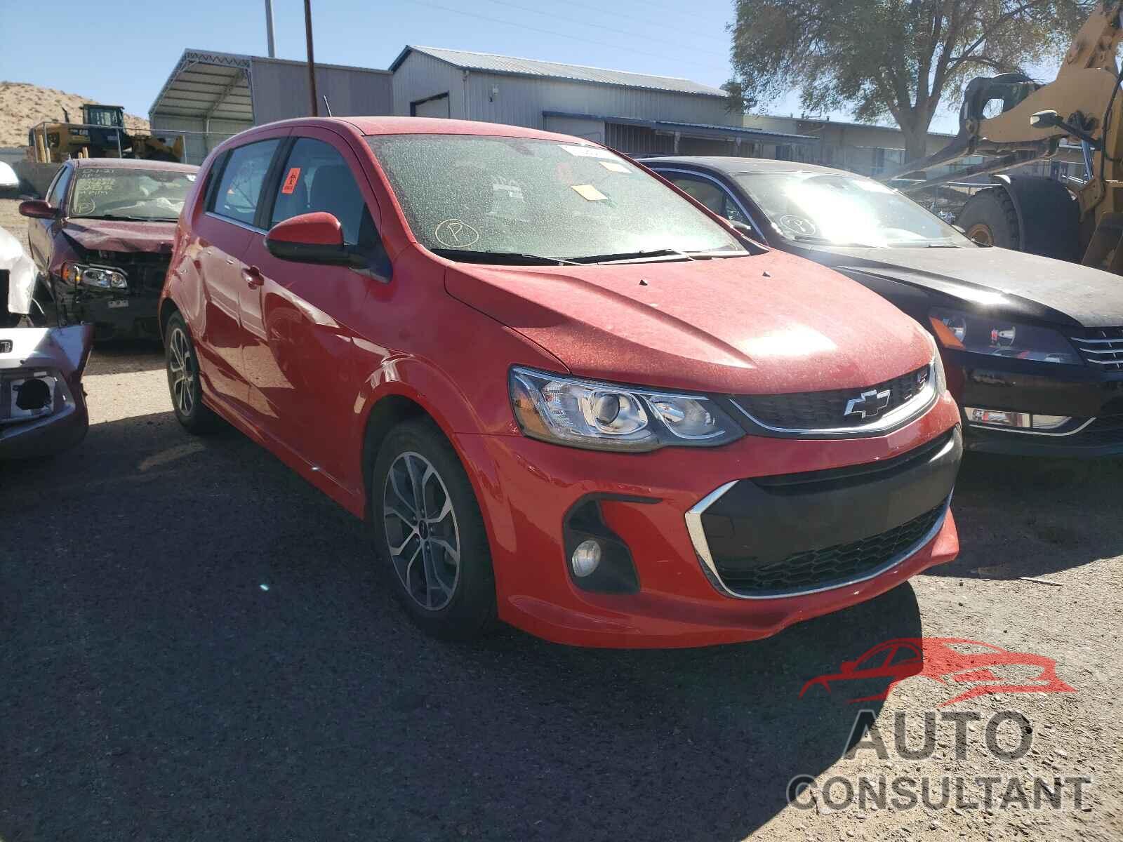 CHEVROLET SONIC 2019 - 1G1JD6SB1K4150505