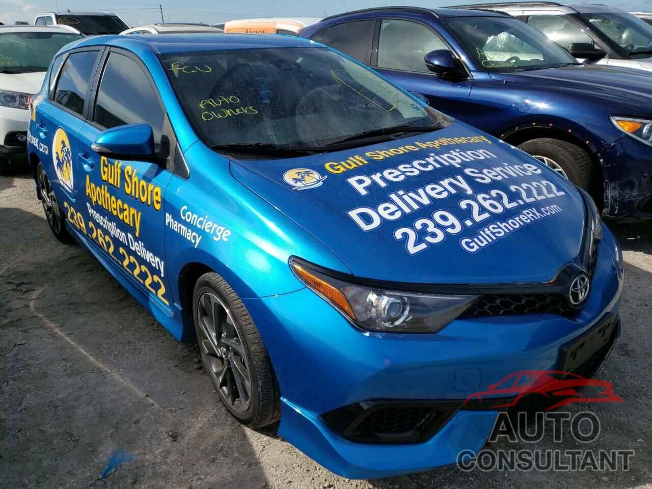 TOYOTA COROLLA 2017 - JTNKARJE6HJ542600