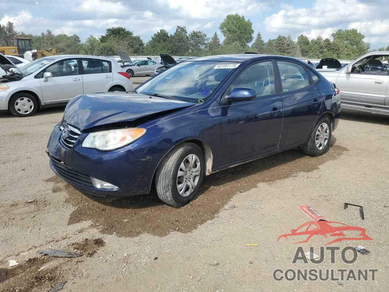 HYUNDAI ELANTRA 2010 - KMHDU4AD4AU181107